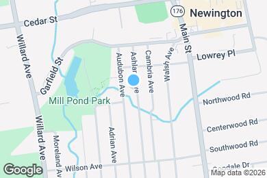 Map image of the property - 107 Ashland Ave