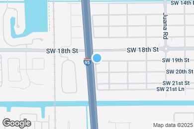 Map image of the property - 1598 SW 19th St