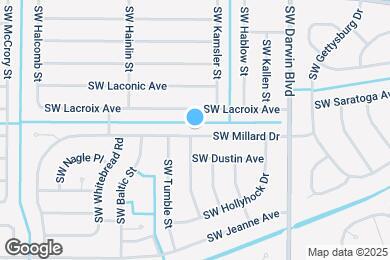Map image of the property - 391 SW Millard Dr