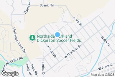 Map image of the property - 712 N 12th St