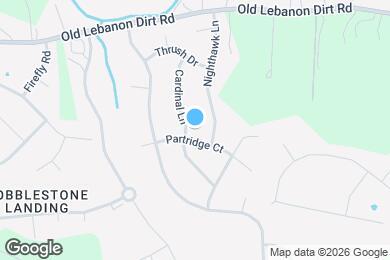 Map image of the property - 1523 Cardinal Ln