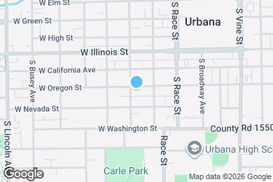 Map image of the property - 309 W Oregon St