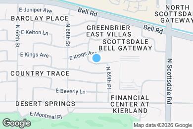 Map image of the property - 6863 E Kathleen Rd