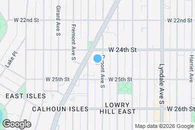 Map image of the property - 2420 Dupont Ave S