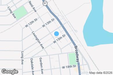 Map image of the property - 220 W 15th St