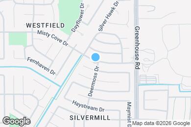 Map image of the property - 19403 Misty Cove Dr