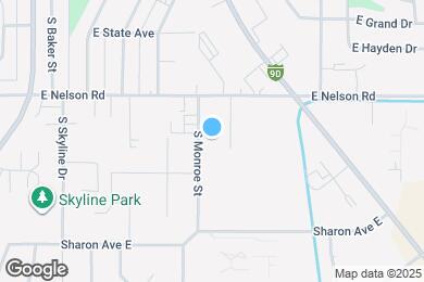 Map image of the property - 1331 S Monroe St