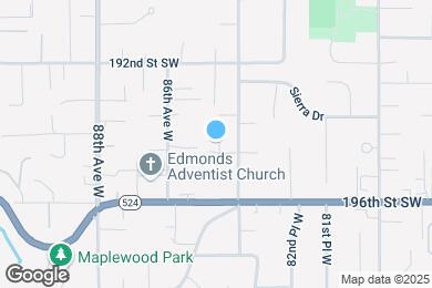 Map image of the property - 19418 84th Ave W