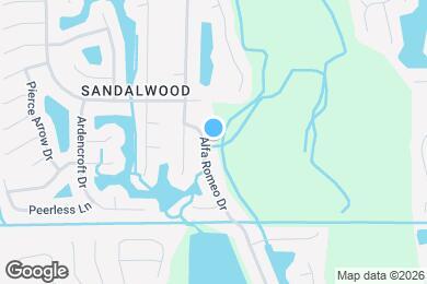 Map image of the property - 2107 Alfa Romeo Dr