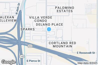 Map image of the property - Villas at Papago