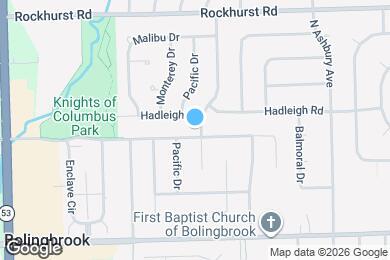 Map image of the property - 169 Bedford Rd