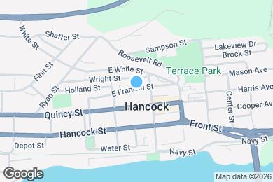 Map image of the property - 214 E Franklin St