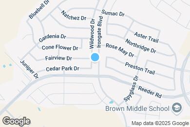 Map image of the property - 2007 Wildwood Dr