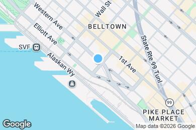 Map image of the property - Belltown Condo...........