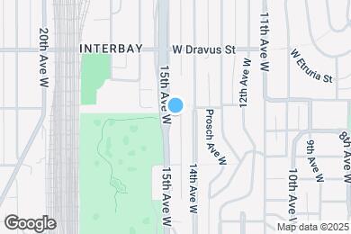 Map image of the property - 2850 15th Ave W