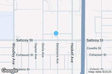 Map image of the property - Saticoy Street Apartments