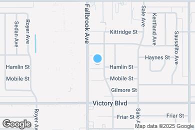 Map image of the property - 22737 Hamlin St