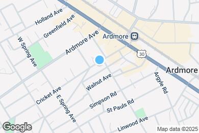 Map image of the property - 105 Cricket Avenue