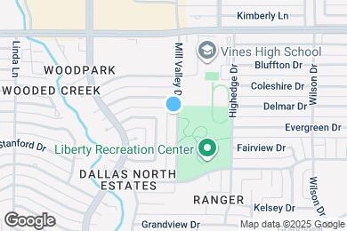 Map image of the property - 1233 Mill Valley Dr