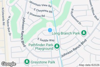 Map image of the property - 420 E Palomino Way