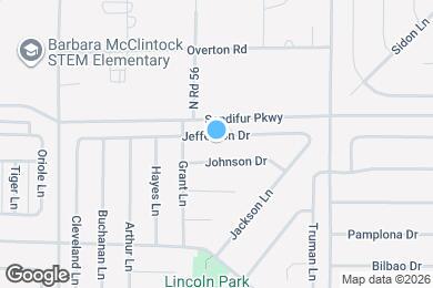 Map image of the property - 5508 Jefferson Dr