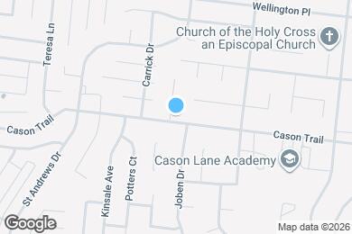 Map image of the property - 1738 Cason Trail