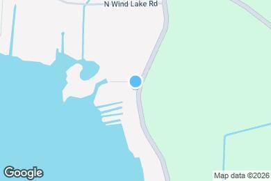 Map image of the property - 8236 E Wind Lake Rd
