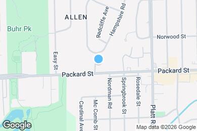 Map image of the property - 2915 Chesterfield St