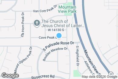 Map image of the property - 4881 Cave Peak Dr