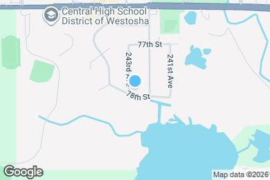 Map image of the property - 7755 243rd Ave