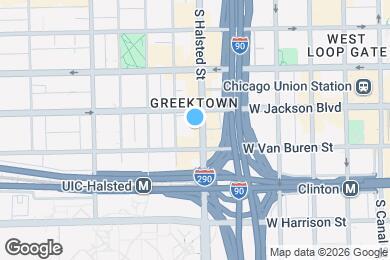 Map image of the property - 318 S Halsted St