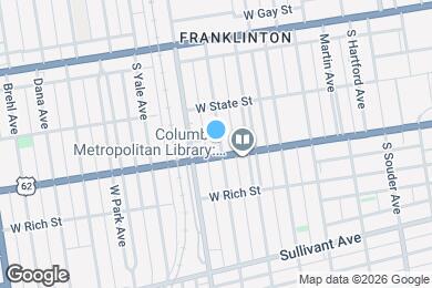 Map image of the property - 153 S Cypress Ave