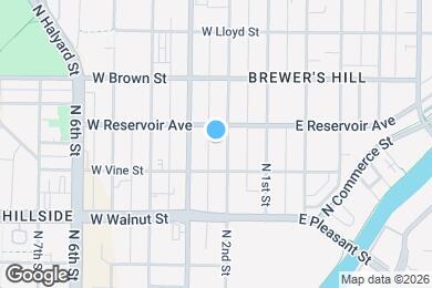 Map image of the property - 1835 N 2nd St