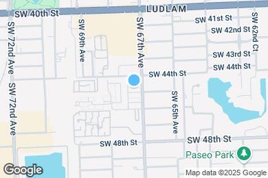 Map image of the property - 4450 SW 67th Ave