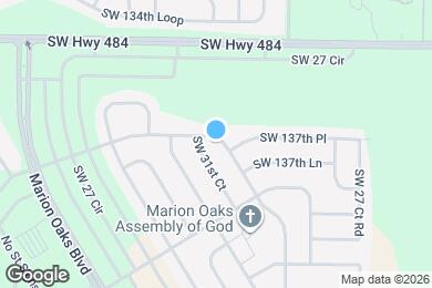 Map image of the property - 3354 SW 137th Loop