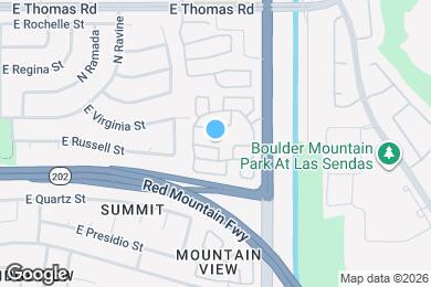 Map image of the property - 6654 E Rhodes St
