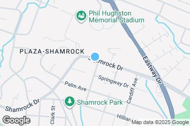 Map image of the property - 2632 Shamrock Dr