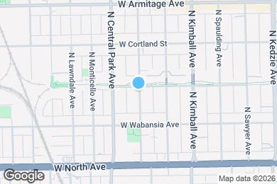 Map image of the property - 1752 Drake