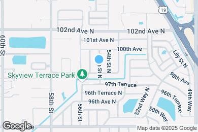 Map image of the property - 9850 55th Way N