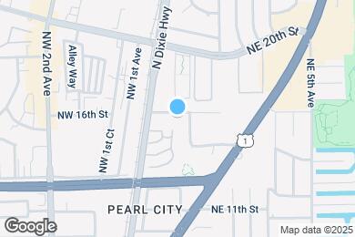 Map image of the property - 190 NE 15th Terrace