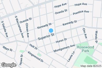 Map image of the property - 2705 Superior St