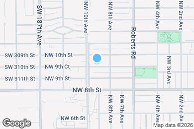 Map image of the property - 901 NW 9th Ct