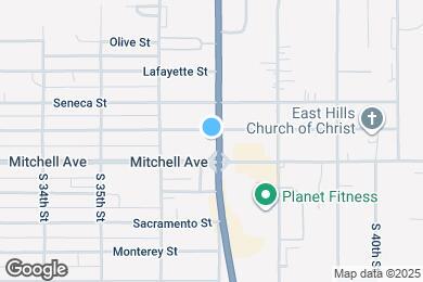 Map image of the property - 1208 S Belt Hwy