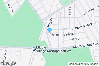 Map image of the property - 69-7 66th Rd