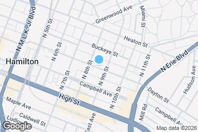 Map image of the property - 826 Dayton St