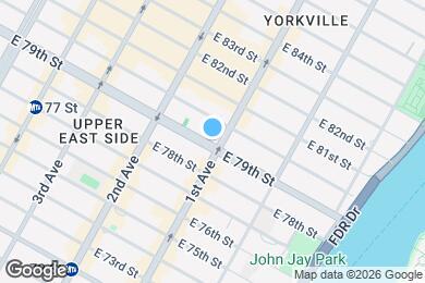 Map image of the property - 341 E 79th St