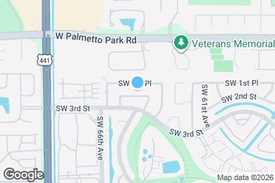 Map image of the property - 9681 SW 2nd St