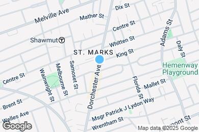 Map image of the property - 1710 Dorchester Ave