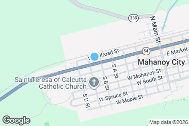 Map image of the property - 511 W Centre St