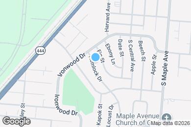 Map image of the property - 1234 Hemlock Dr